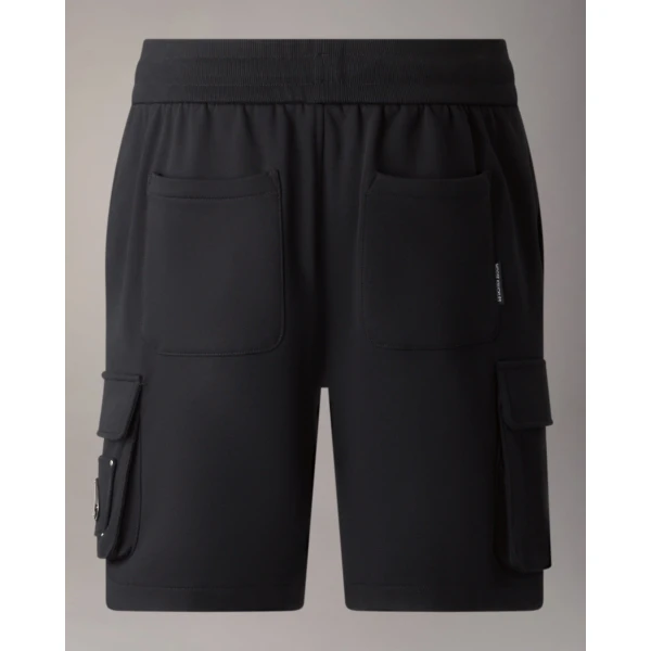 Moose Knuckles Hartsfield Cargo Shorts in Black | Shorts | Luxury Shoes 