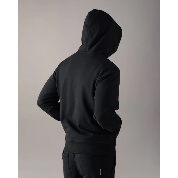 Moose Knuckles Hartsfield Hoodie in Black | Sweatshirts | Luxury Shoes 
