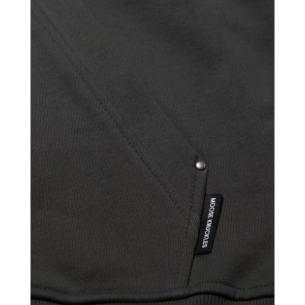 Moose Knuckles Hartsfield Hoodie in Cement | Sweatshirts | Luxury Shoes 