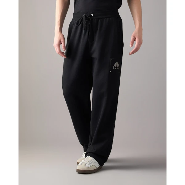 Moose Knuckles Hartsfield Straight-Leg Pants in Black | Pants | Luxury Shoes 