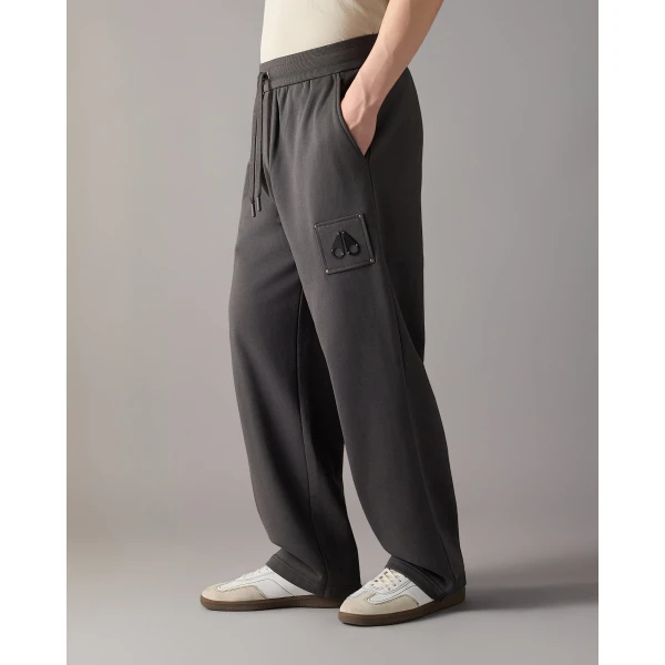 Moose Knuckles Hartsfield Straight-Leg Pants in Cement | Pants | Luxury Shoes 