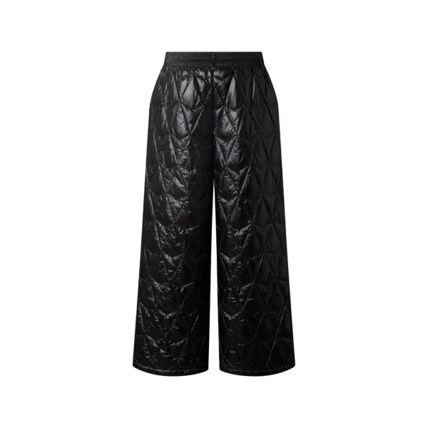 Iceberg Quilt Down Pants in Black