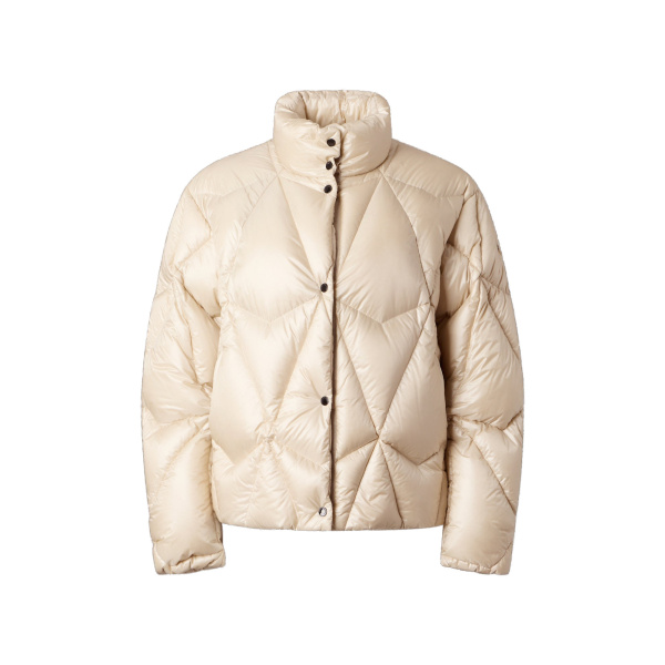 Moose Knuckles Iceberg Quilt Down Puffer in Alabaster | Luxury Shoes 