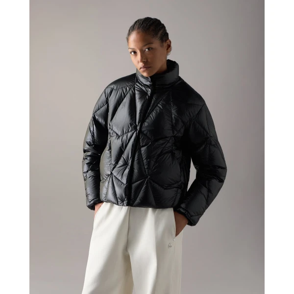 Moose Knuckles Iceberg Quilt Down Puffer in Black | Jackets | Luxury Shoes 