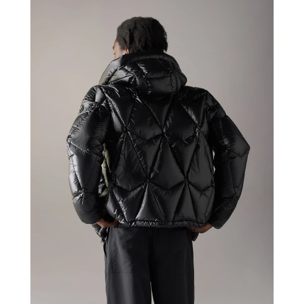 Moose Knuckles Iceberg Quilt Down Puffer in Black | Men Jackets | Luxury Shoes 