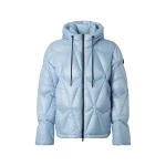 Moose Knuckles Iceberg Quilt Down Puffer in Blue Ice | Luxury Shoes 
