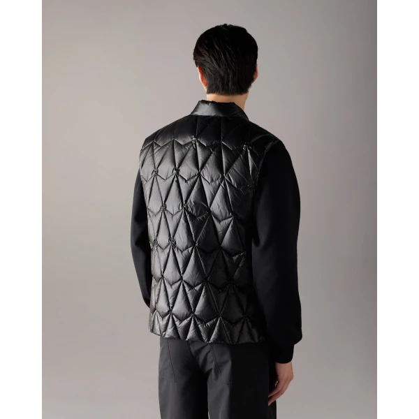 Moose Knuckles Iceberg Quilt Down Vest in Black | Men Jackets | Luxury Shoes 