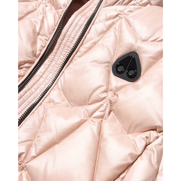Moose Knuckles Iceberg Quilt Down Vest in Rosewood | Vests | Luxury Shoes 