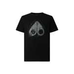 Moose Knuckles Icebreak Logo T-Shirt in Black | Luxury Shoes 