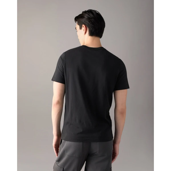 Moose Knuckles Icebreak Logo T-Shirt in Black | T-shirts & vests | Luxury Shoes 