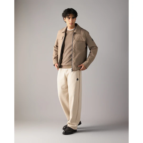 Moose Knuckles Jacques Shirt Jacket in Ashen | Men Jackets | Luxury Shoes 
