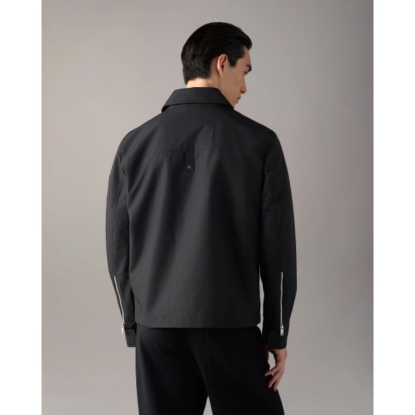 Moose Knuckles Jacques Shirt Jacket in Black | Men Jackets | Luxury Shoes 