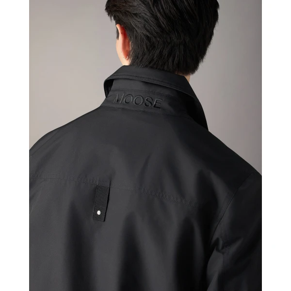 Moose Knuckles Jacques Shirt Jacket in Black | Men Jackets | Luxury Shoes 