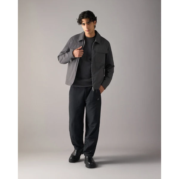 Moose Knuckles Jacques Shirt Jacket in Cement | Men Jackets | Luxury Shoes 