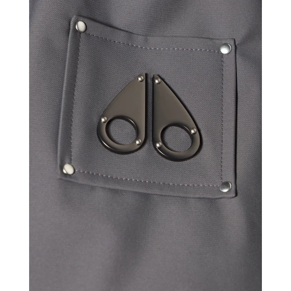 Moose Knuckles Jacques Shirt Jacket in Cement | Men Jackets | Luxury Shoes 