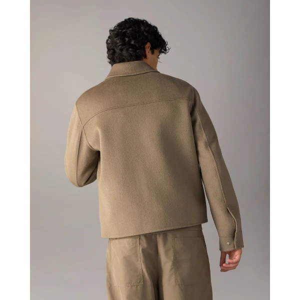 Moose Knuckles Jacques Wool Jacket in Ashen | Men Jackets | Luxury Shoes 