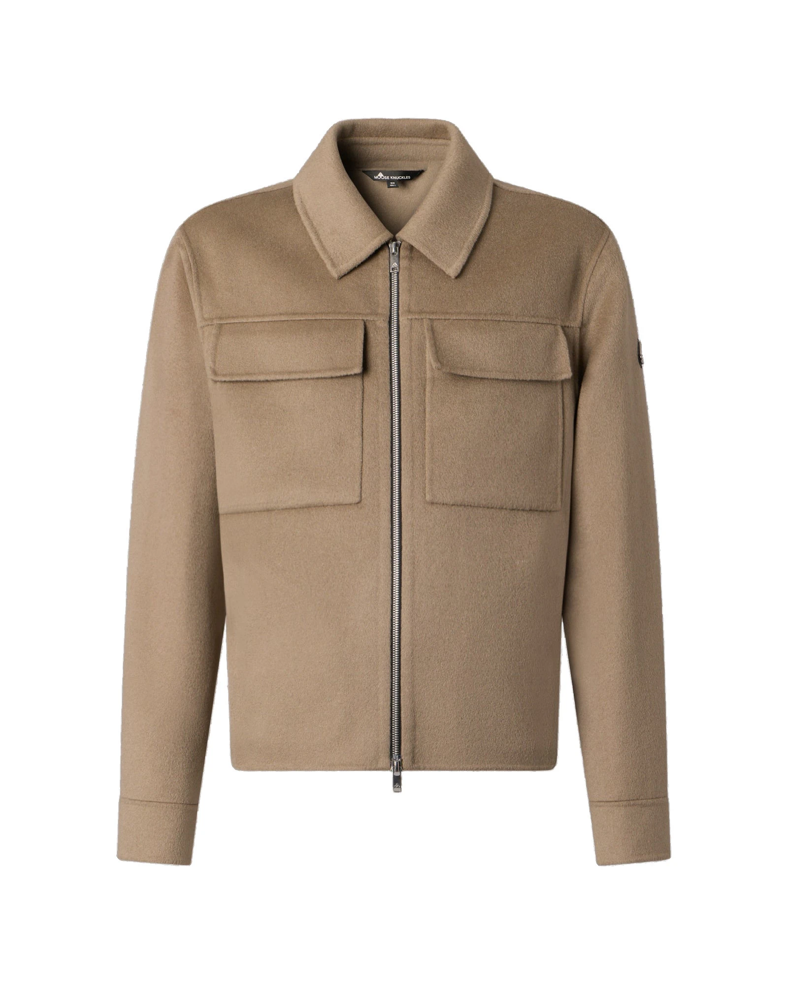 Moose Knuckles Jacques Wool Jacket in Ashen Moose Knuckles Jacques Wool Jacket in Ashen | Luxury Shoes