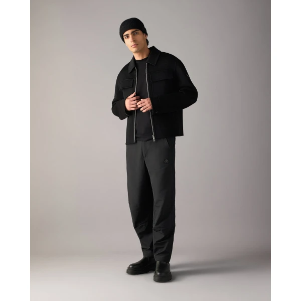 Moose Knuckles Jacques Wool Jacket in Black | Men Jackets | Luxury Shoes 