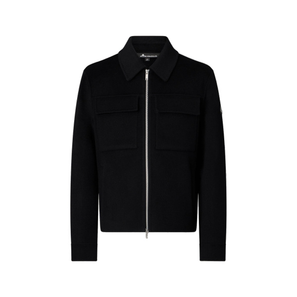 Moose Knuckles Jacques Wool Jacket in Black | Luxury Shoes 