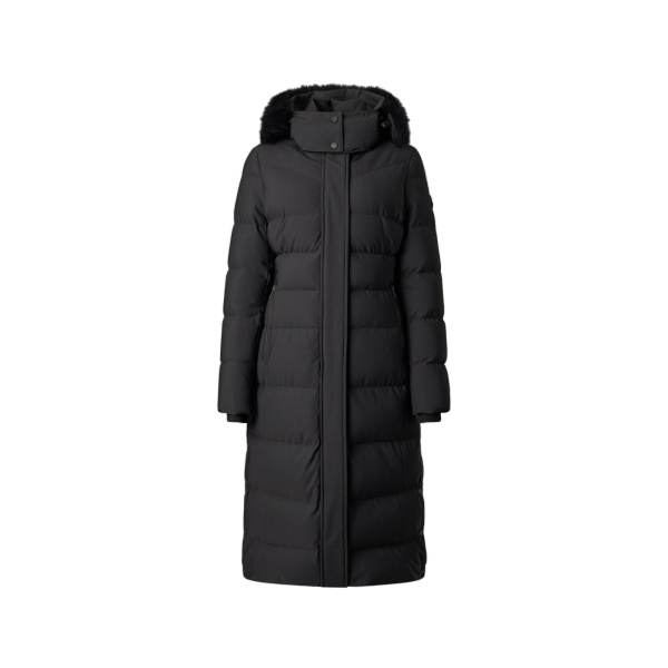 Moose Knuckles Jocada Long Down Parka in Black | Luxury Shoes 