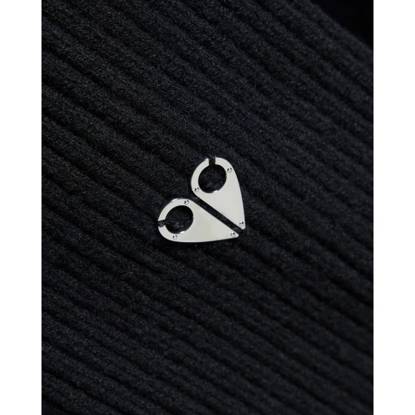 Moose Knuckles Junction Hooded Hybrid Sweater in Black | Sweaters | Luxury Shoes 