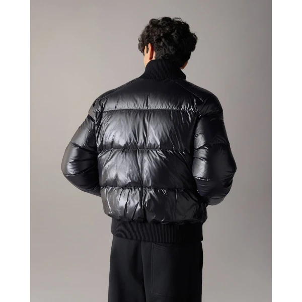 Moose Knuckles Kings Down Bomber in Black | Men Jackets | Luxury Shoes 