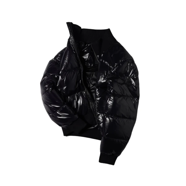 Moose Knuckles Kings Down Bomber in Black | Luxury Shoes 