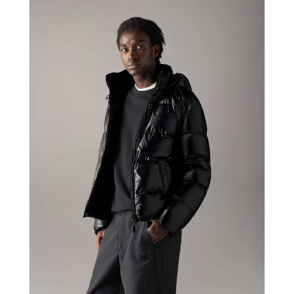Moose Knuckles Kings Reversible Down Puffer in Black | Men Jackets | Luxury Shoes 