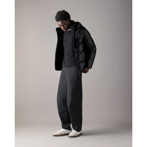 Moose Knuckles Kings Reversible Down Puffer in Black | Men Jackets | Luxury Shoes 