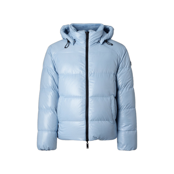 Moose Knuckles Kings Reversible Down Puffer in Blue Ice | Luxury Shoes 