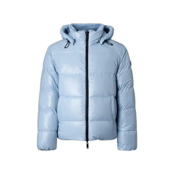 Kings Reversible Down Puffer in Blue Ice