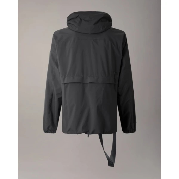 Moose Knuckles Knox Packable Rain Jacket in Black | Men Jackets | Luxury Shoes 