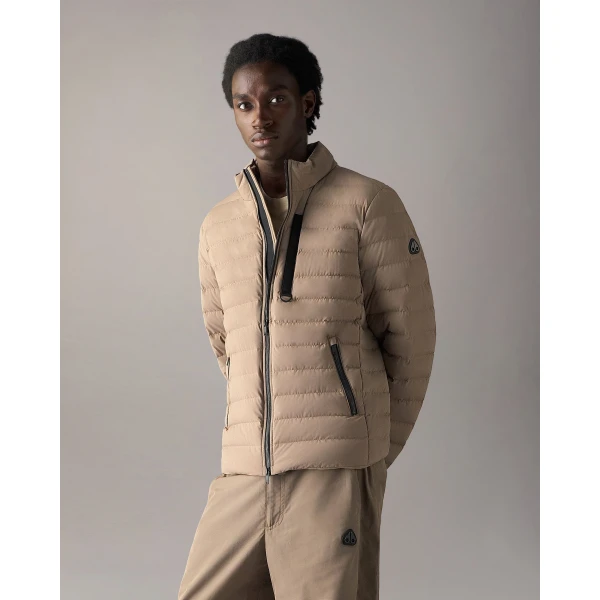 Moose Knuckles Laki Down Jacket in Ashen | Men Jackets | Luxury Shoes 