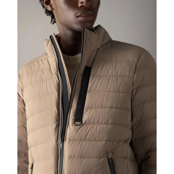Moose Knuckles Laki Down Jacket in Ashen | Men Jackets | Luxury Shoes 