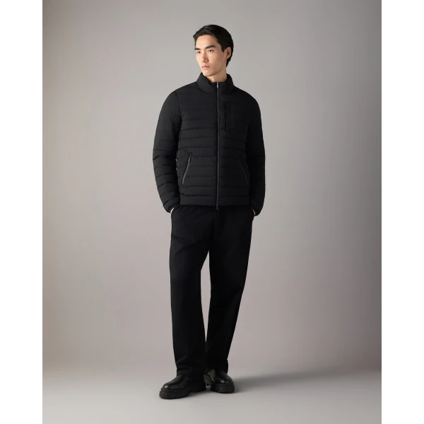 Moose Knuckles Laki Down Jacket in Black | Men Jackets | Luxury Shoes 