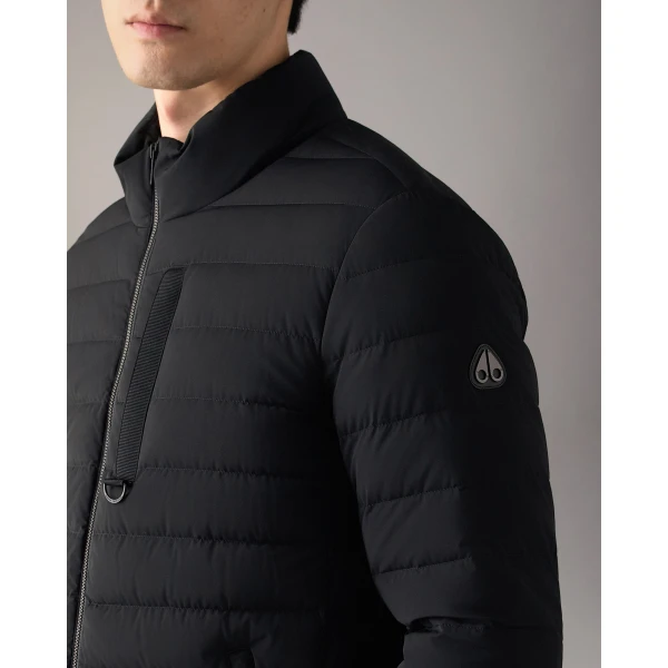 Moose Knuckles Laki Down Jacket in Black | Men Jackets | Luxury Shoes 
