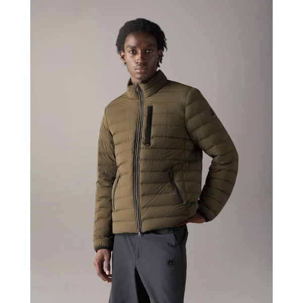 Moose Knuckles Laki Down Jacket in Combat | Men Jackets | Luxury Shoes 