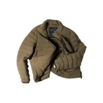 Moose Knuckles Laki Down Jacket in Combat | Luxury Shoes 