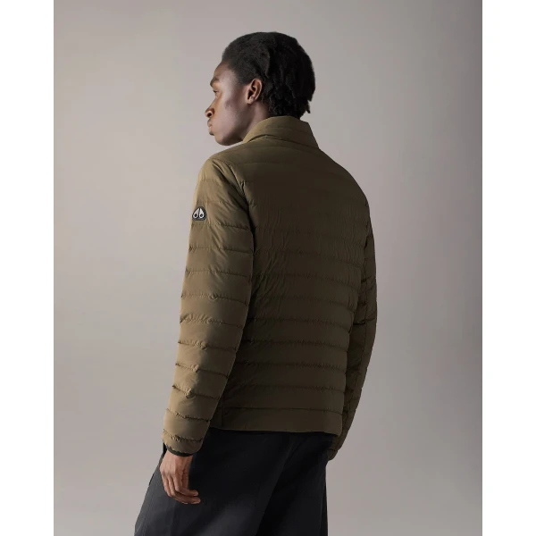 Moose Knuckles Laki Down Jacket in Combat | Men Jackets | Luxury Shoes 