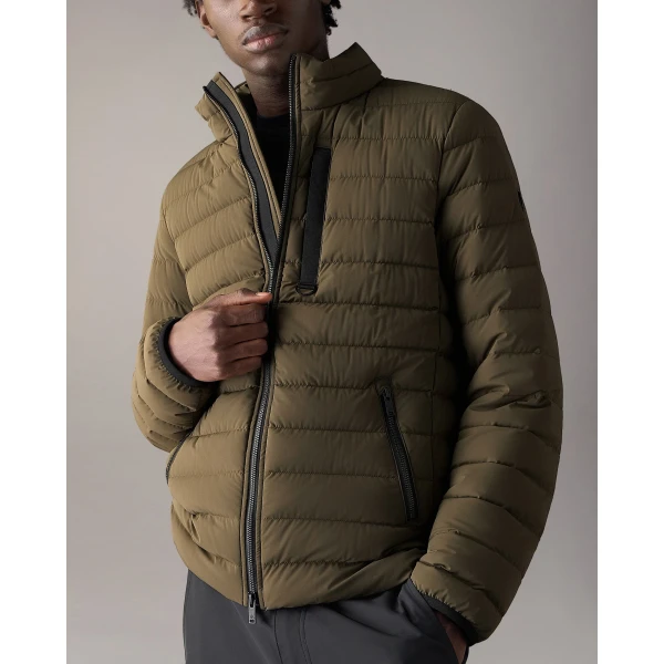 Moose Knuckles Laki Down Jacket in Combat | Men Jackets | Luxury Shoes 