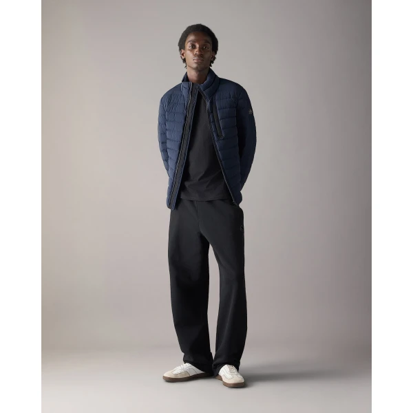 Moose Knuckles Laki Down Jacket in Navy | Men Jackets | Luxury Shoes 