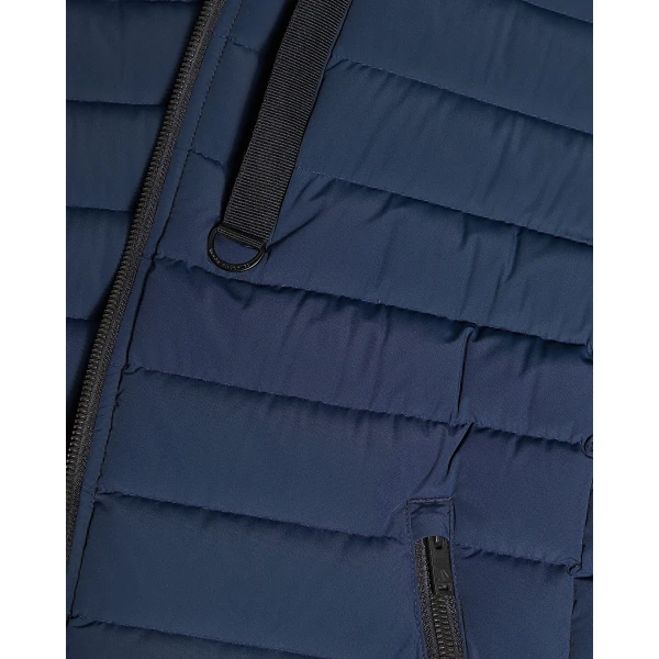 Moose Knuckles Laki Down Jacket in Navy | Men Jackets | Luxury Shoes 