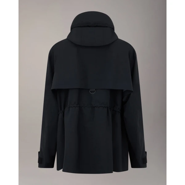 Moose Knuckles Laurier Rain Jacket in Black | Jackets | Luxury Shoes 