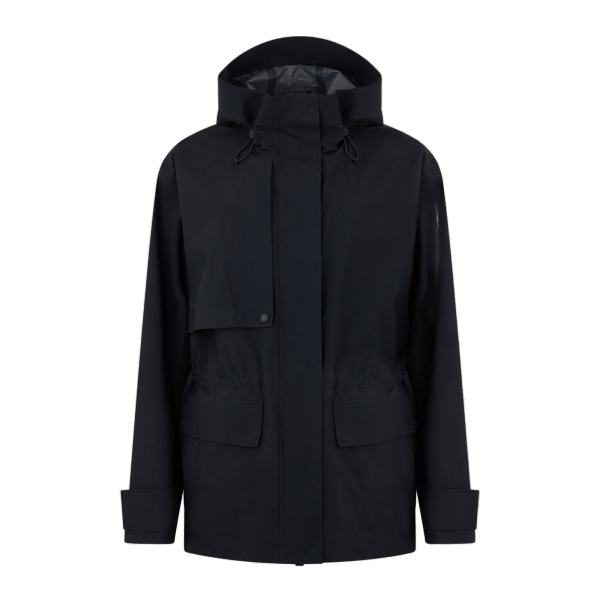 Moose Knuckles Laurier Rain Jacket in Black | Luxury Shoes 