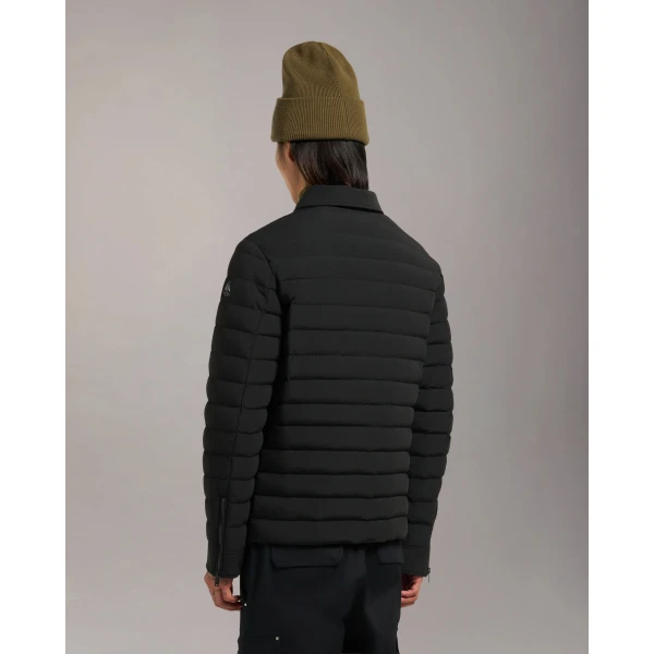 Moose Knuckles Lennox Shirt Jacket in Black | Men Jackets | Luxury Shoes 