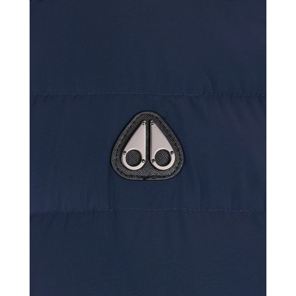 Moose Knuckles Lennox Shirt Jacket in Navy | Men Jackets | Luxury Shoes 