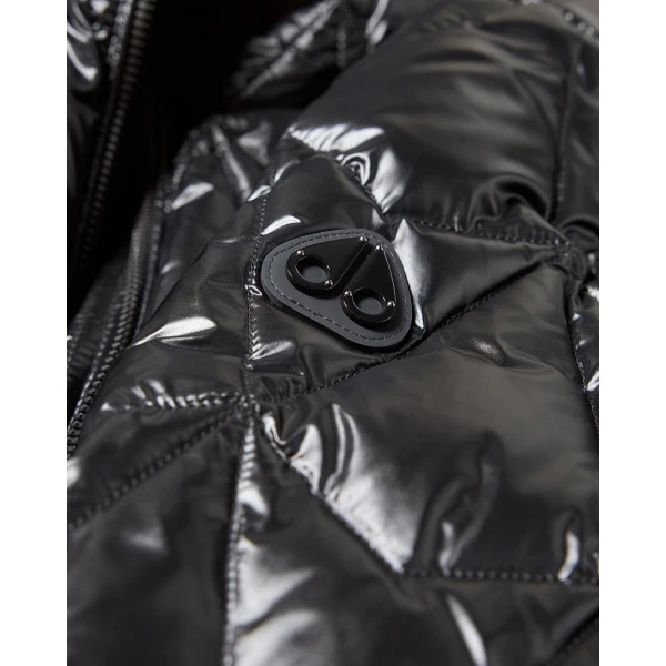 Moose Knuckles Lightweight Iceberg Quilt Down Jacket in Black | Jackets | Luxury Shoes 