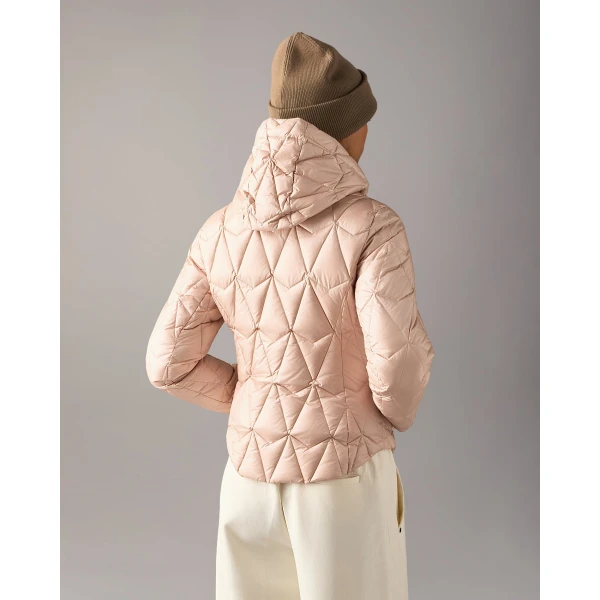 Moose Knuckles Lightweight Iceberg Quilt Down Jacket in Rosewood | Jackets | Luxury Shoes 