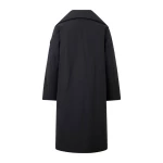 Moose Knuckles Londsdale Long Wrap Jacket in Black | Luxury Shoes 