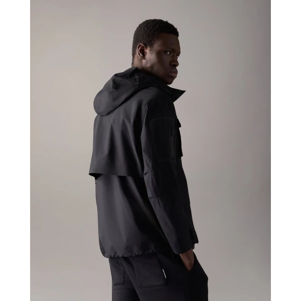 Moose Knuckles Mansfield Rain Jacket in Black | Men Jackets | Luxury Shoes 
